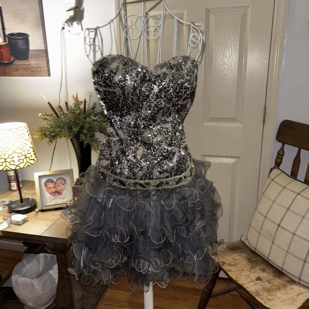 Grey Special Occasion Dress